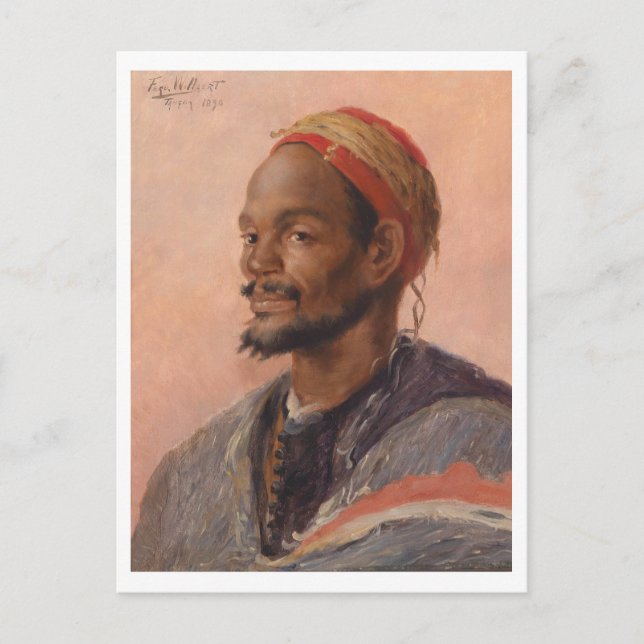 Marokkaner von Ferdinand Willaert Postkarte (Vorderseite)