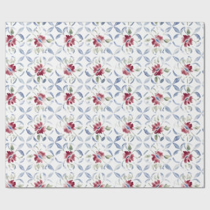 Marokkanisch inspirierte Flora Geschenkpapier