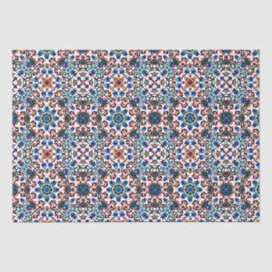 Marokkanisch, mosaik, türkisch, seidenpapier