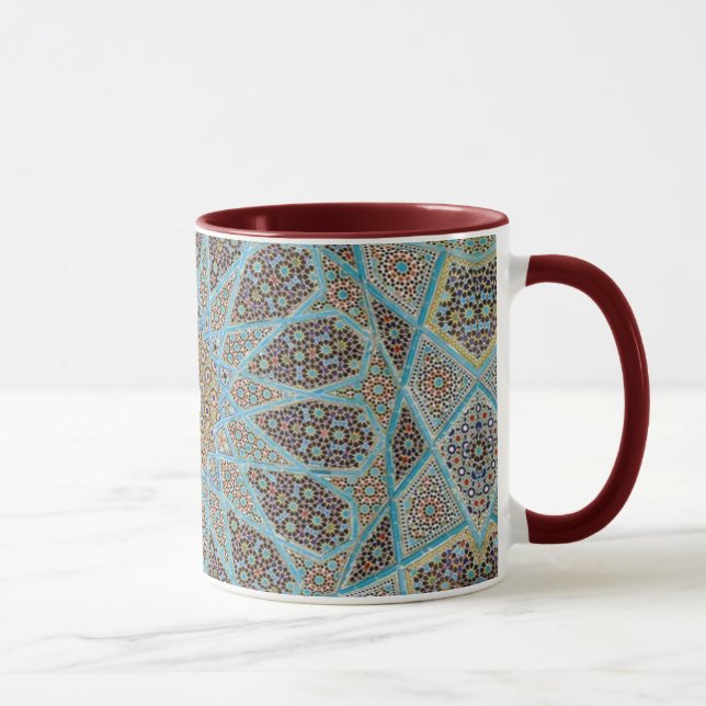 Marokkanische alte Keramikentwurfs-Wecker-Tasse Tasse (Rechts)