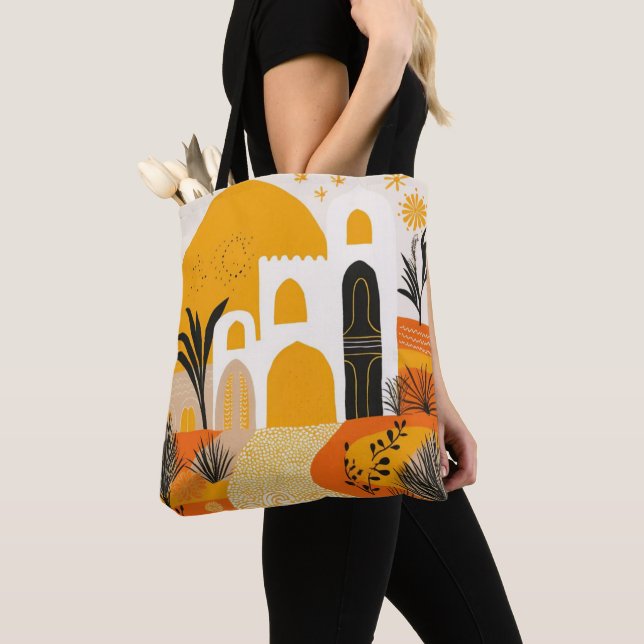 marokkanische Architektur Abstrakt Tasche (Von Nahem)