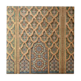 Marokkanische Bronze Bab al-Mansour in Meknes Fliese