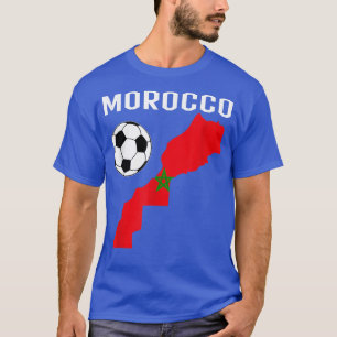 Marokkanische Flagge Jersey Maroc marokkanischer F T-Shirt