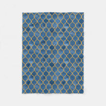 Marokkanische Fliese - Denim