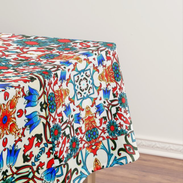 Marokkanische Fliesen, Mosaik, bunte Kunst Tischdecke (Beispiel)