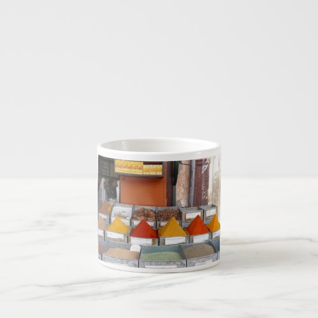 Marokkanische Gewürze Espressotasse (Vorderseite)