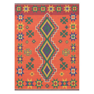 Marokkanische Harmonie in Orange Tischdecke