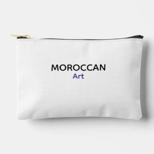 Marokkanische Kunst Minimalistische Accessoire-Tas Zubehörtasche