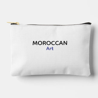 Marokkanische Kunst Minimalistische Accessoire-Tas Zubehörtasche