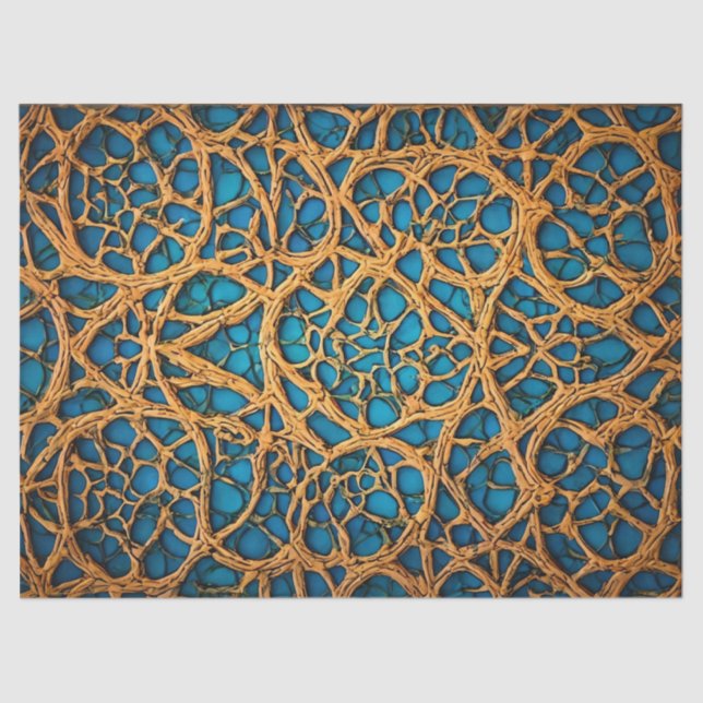 marokkanische Kunst Seidenpapier (Vorderseite)