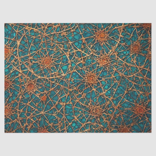 marokkanische Kunst Seidenpapier (Vorderseite)