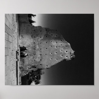 Marokkanische Mauer Poster