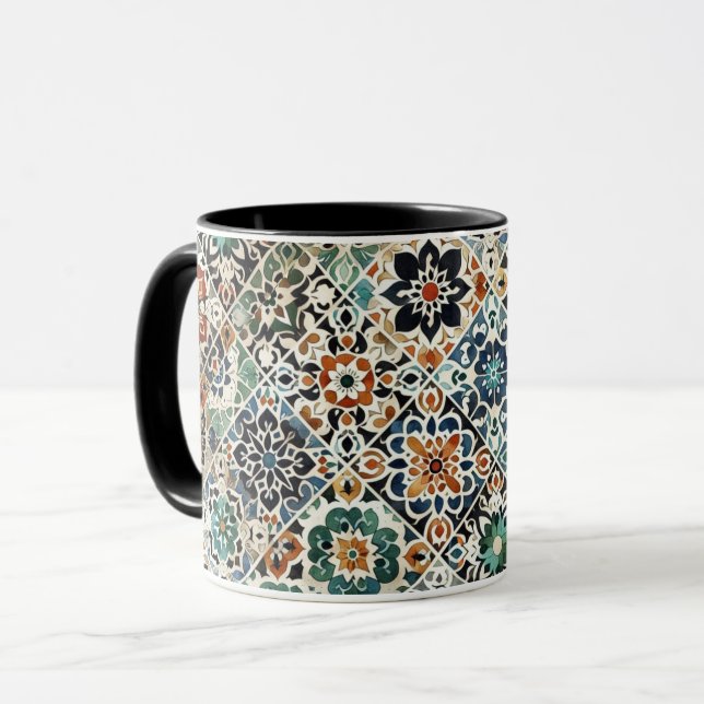 marokkanische Mischologie Tasse (Vorderseite Links)