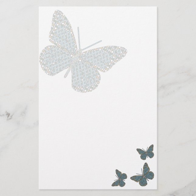 marokkanische Monarchgeschosse Briefpapier (Vorderseite)