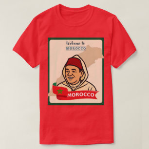 Marokkanische Nationalmannschaft (Atlaslöwen) 2025 T-Shirt