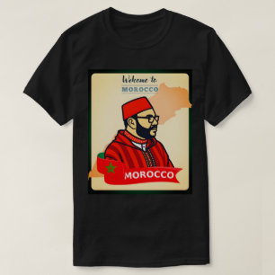 Marokkanische Nationalmannschaft (Atlaslöwen) 2025 T-Shirt
