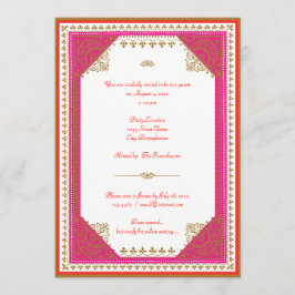 marokkanische Party Einladung