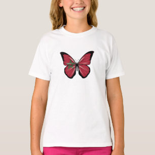 Marokkanische Schmetterlingsflagge T-Shirt