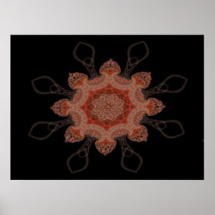 marokkanische Star Print Poster