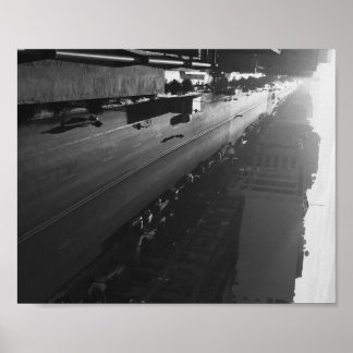 marokkanische Straße Poster