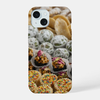 Marokkanische Süßigkeiten Dessert Muster iPhone-Hü iPhone 15 Hülle