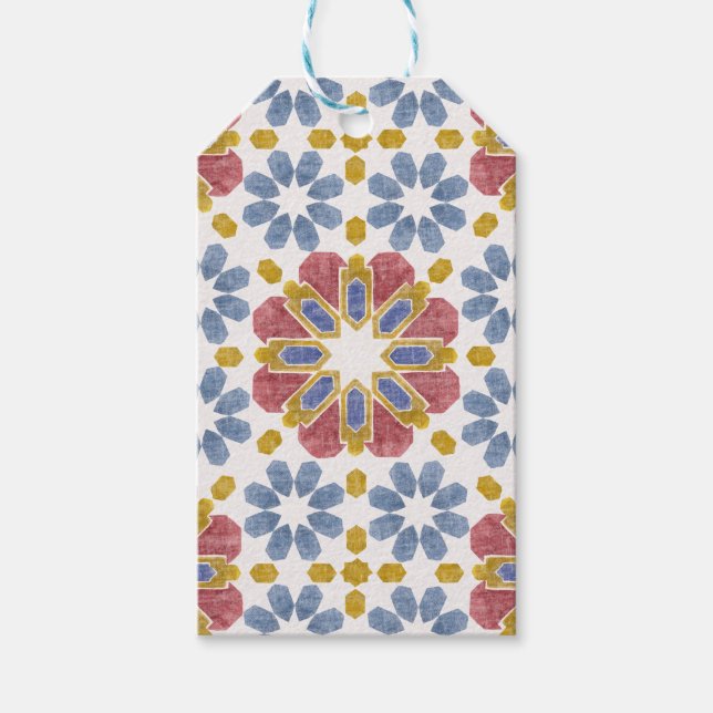 marokkanische Tile Geschenkanhänger (Vorderseite)
