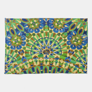 marokkanische Tile Handtuch