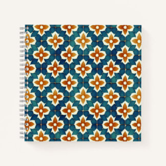 marokkanische Tile Notizbuch