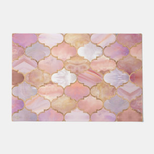Marokkanische Trellis Pastel Mineralien Fußmatte