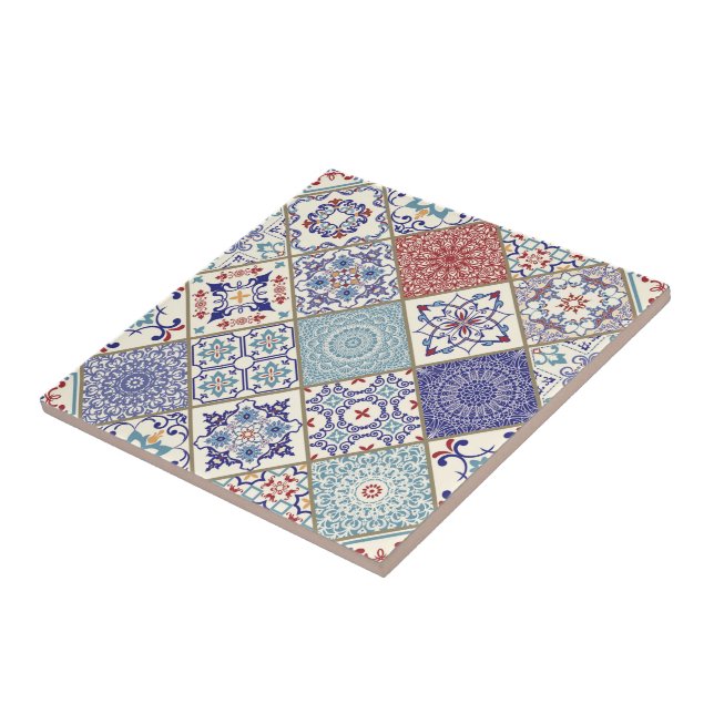 Marokkanischer Mosaik Vintag Fliese (Seite)