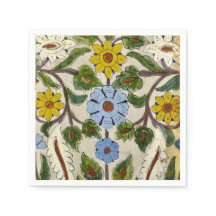 Marokkanischer Mosaikcocktail Napkins