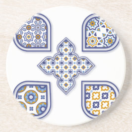 Marokkanischer Sandstone Untersetzer Zellij - Eleg
