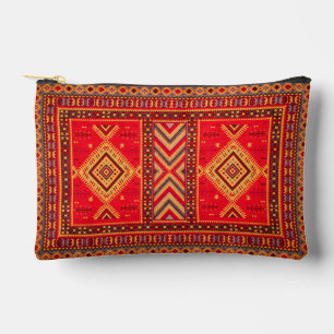 Marokkanischer Sonnenaufgang: Geometric Boho Elega Zubehörtasche