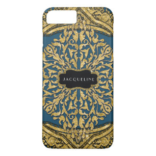 Marokkanischer Swirl Scroll Gold Glitzer Elegant a Case-Mate iPhone Hülle
