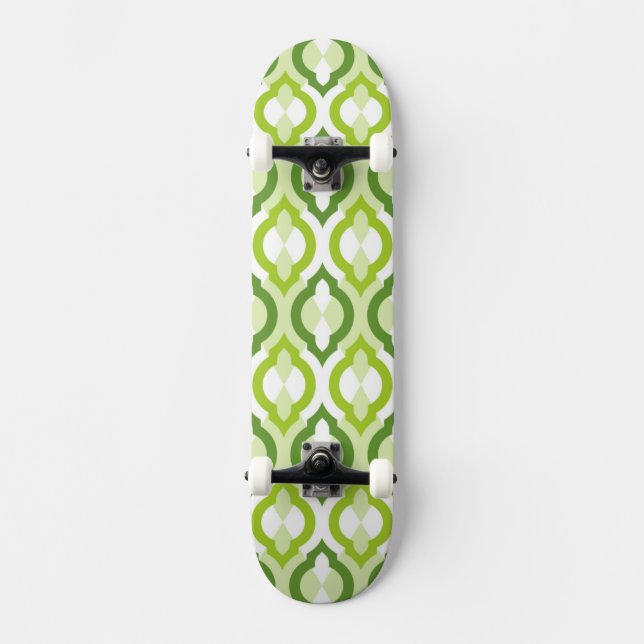 Marokkanisches Art-Muster Skateboard (Vorderseite)