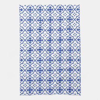 Marokkanisches Blau Küchentuch