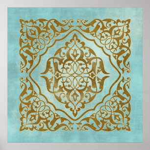 marokkanisches Design - Poster