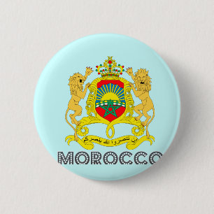 Marokkanisches Emblem Button