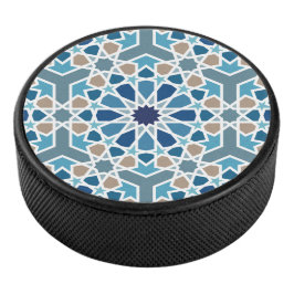 marokkanisches Fliesenmuster Eishockey Puck
