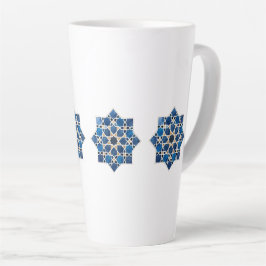 Marokkanisches islamisches geometrisches Sternmust Milchtasse