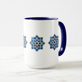 Marokkanisches islamisches geometrisches Sternmust Tasse