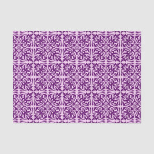 marokkanisches Kachel - lila und orchid Seidenpapier