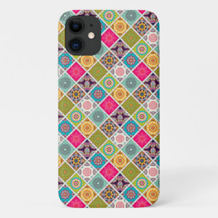 Marokkanisches Mandala mit bunten ethnischen Muste Case-Mate iPhone Hülle