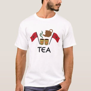 Marokkanisches Minztee-T-Shirt, Marokko-Flagge & T T-Shirt