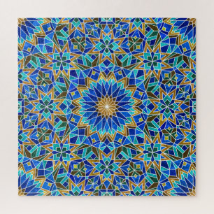 Marokkanisches Mosaik: Arabisches Nahtloses Design