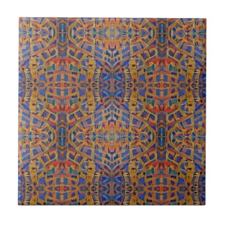 Marokkanisches Mosaik, mehrfarbiges geometrisches Fliese