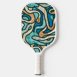Marokkanisches Mosaik Pickleball Schläger