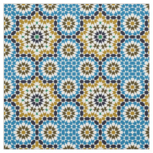Marokkanisches Mosaik Traditionelles geometrisches Stoff