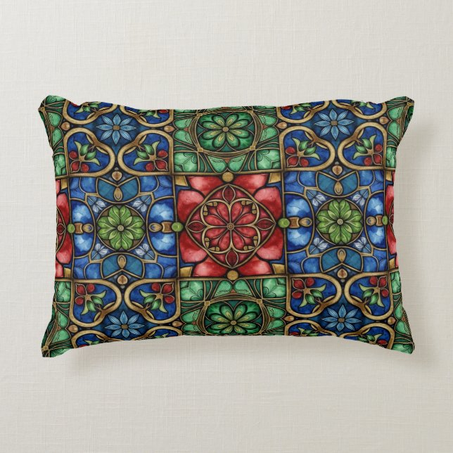 Marokkanisches Motif von Natasha Us Dekokissen (Vorderseite)