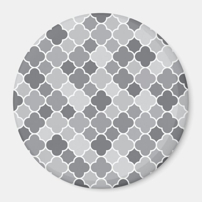 marokkanisches Muster Magnet (Vorne)